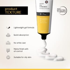 best-gel-sunscreen-for-oily-skin-non-greasy-india-spf-50