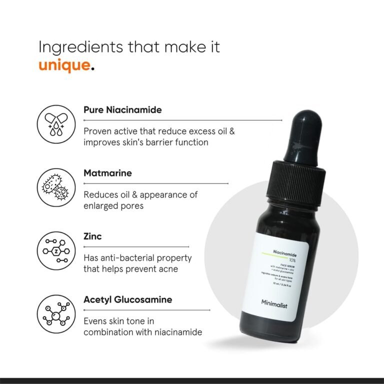 Read more about the article Best Niacinamide Serum for Oily Acne Prone Skin India