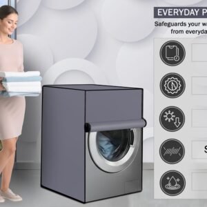 Grey Washing Machine Cover